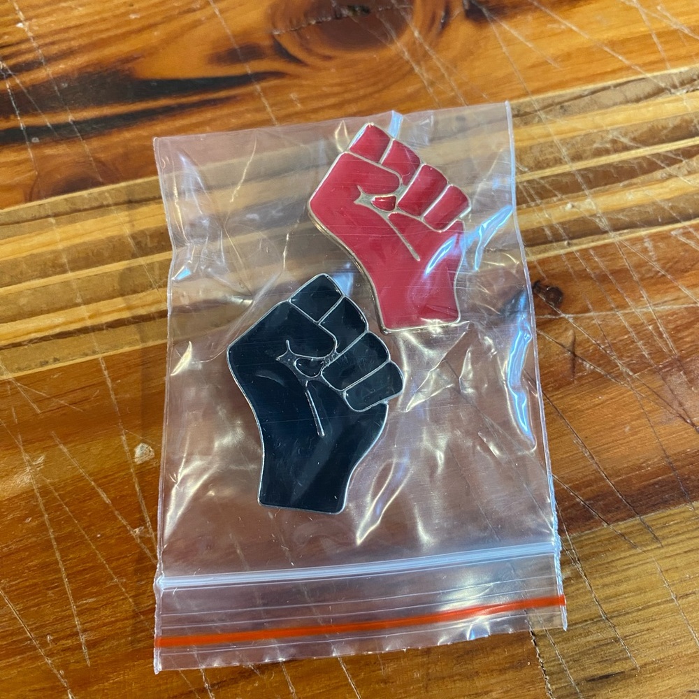 2 enamel pins